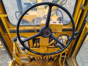 Greder Fiat Allis Chalmers cu lama in fata  - imagine 9