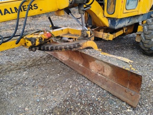 Greder Fiat Allis Chalmers cu lama in fata  - imagine 8