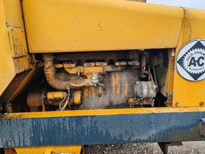 Greder Fiat Allis Chalmers cu lama in fata  - imagine 10