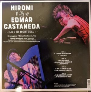Hiromi & Edmar Castaneda  -Live In Montreal -2 vinil. Nou. SIGILAT. - imagine 2
