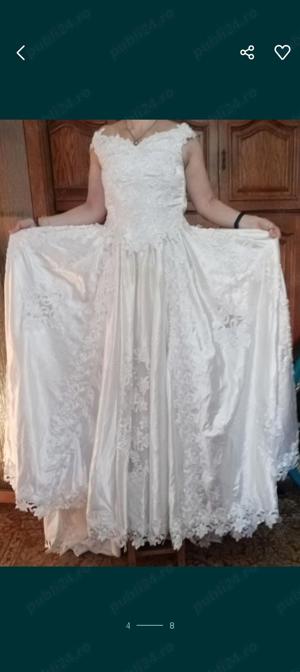 Rochie de mireasa foarte frumoasa 600 lei - imagine 4