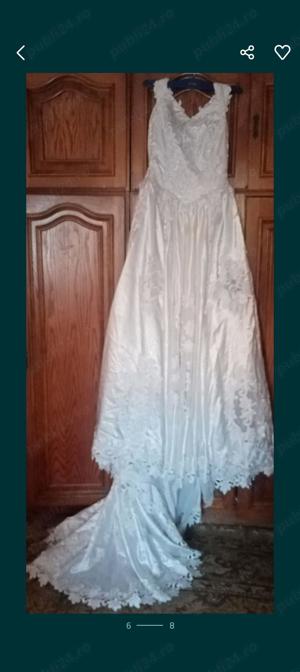 Rochie de mireasa foarte frumoasa 600 lei - imagine 5