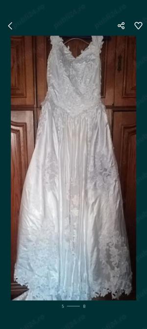 Rochie de mireasa foarte frumoasa 600 lei - imagine 3
