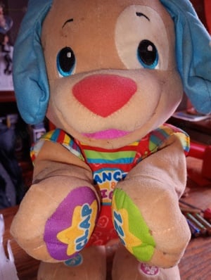 catelus muzical jucării pentru copiii 