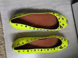 Marc by Marc Jacobs  Studded Leather ballet flats, Balerini Nr. 40 - imagine 5