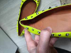 Marc by Marc Jacobs  Studded Leather ballet flats, Balerini Nr. 40 - imagine 4