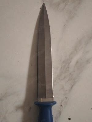 Cutit pentru Injunghiat cu 2 taisuri si Lama dreapta - imagine 5