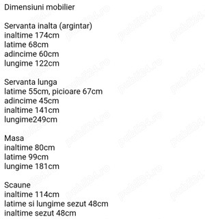 Mobilier lemn masiv sculptat - RENAȘTEREA SPANIOLĂ- IMAR Arad - imagine 4