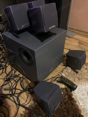 5 Sateliți Creative CAMBRIDGE SoundWorks MEGAWORKS 550+BONUS Subwoofer