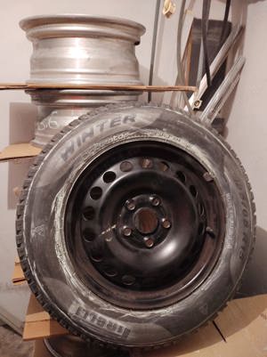  Roți vară/iarnă originale skoda 5x112/15"  - imagine 3