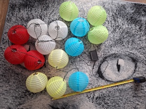 Lampioane LED pentru exterior cu alimentare solara  (folosite) - imagine 4