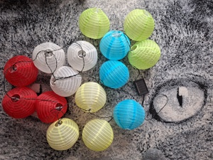 Lampioane LED pentru exterior cu alimentare solara (folosite) - imagine 3