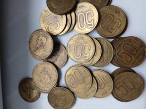 monezi 50 lei cu chipul lui Alexandru Ioan Cuza  - imagine 4