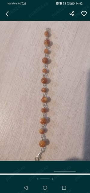 Set bratara și cercei argint - imagine 4