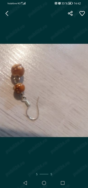 Set bratara și cercei argint - imagine 2