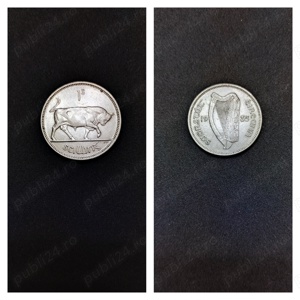 Moneda argint 1 Scilling, IRLANDA, 1935