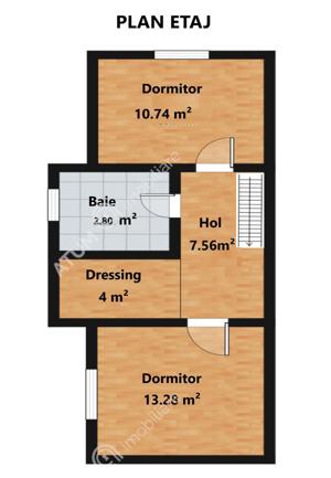 Apartament cu 4 camere 2 bai si balcon zona Rahovei din Sibiu - imagine 7