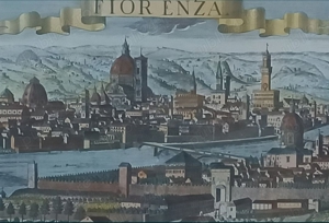 Gravura Fiorenza Italia ,  nr 50 Johann Friedrich Probst - imagine 2