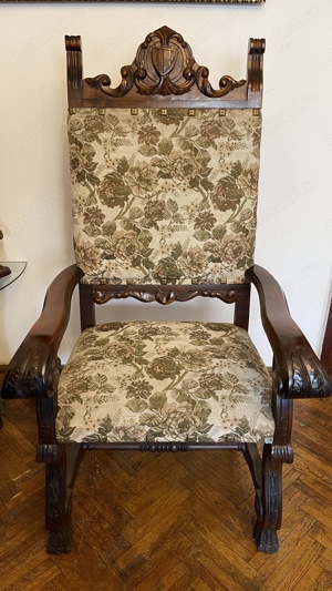 Mobila clasica din lemn masiv fabricata in Romania 1985 pentru export - imagine 5