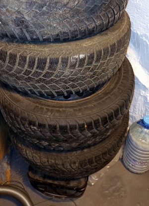 Set jenti + anvelope iarna Nokian 195/60 R15 M+S Opel Astra G - 4 buc - imagine 3