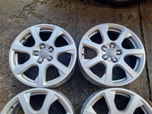 Jante AUDI Q5 cu 5x112 pe 17,originale - imagine 2