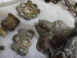 Sfesnic vechi cu 5 luminari  - imagine 5