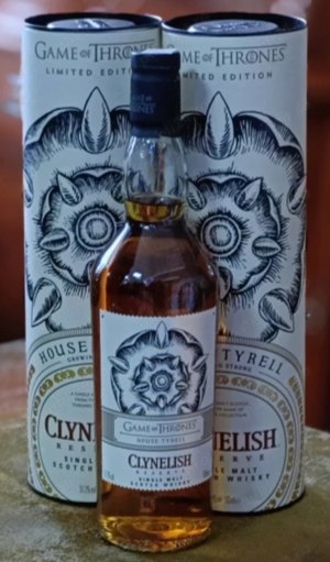 Whisky single malt Clynelish 51% , Reserve Game Of Thrones House Tyrell