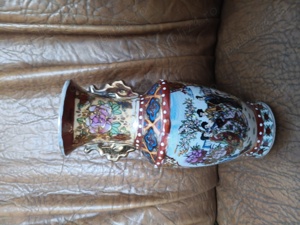 Vase de portelan și cristal - imagine 2