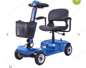 Vand carucior scuter electric pt persoane varstnice sau cu dizabilitati