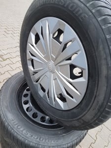 Roti iarna Audi Q3, 215/65 R17 99H, jante otel OE Audi 5QF 601 027 J/K