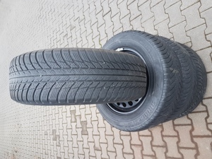 Roti iarna Audi Q3, 215/65 R17 99H, jante otel OE Audi 5QF 601 027 J/K - imagine 3