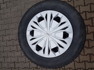 Roti iarna Audi Q3, 215/65 R17 99H, jante otel OE Audi 5QF 601 027 J/K - imagine 2
