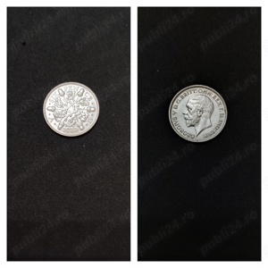 Moneda argint 6 Pence, MAREA BRITANIE, 1933