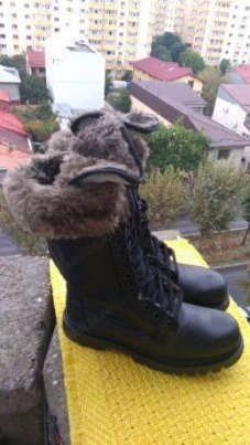 Bocanci-ghete, Wrangler, mar 39 (24.5 cm) made in Romania.