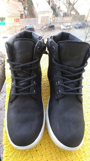 Ghete, piele Timberland, mar 39 (24.5 cm)made in Vietnam. - imagine 3