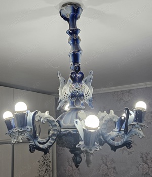 Candelabru porțelan cu 6 brațe  - imagine 2