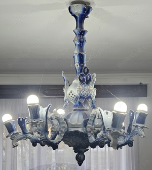 Candelabru porțelan cu 6 brațe 