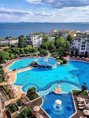 Apartament mobilat 3 camere, pe prima linie de plaja, în Emerald Beach Resort & Spa, Ravda-Bulgaria - imagine 10