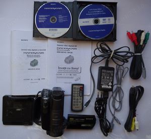 Camera Video Sony HDR-SR12E filmare FullHD 10.2 MP + Blitz Sony HVL-HFL1 - imagine 2