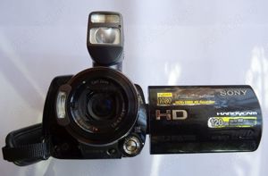 Camera Video Sony HDR-SR12E filmare FullHD 10.2 MP + Blitz Sony HVL-HFL1 - imagine 5