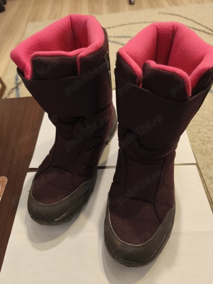 Cizme Iarnă impermeabile Călduroase Drumeţie pe zăpadă SH100 Mărime 36