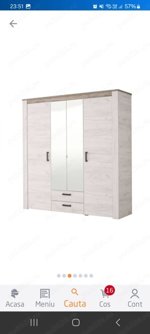 Vand dulap mare cu trei usi 