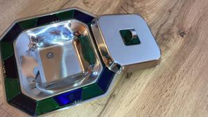 Vand bomboniera Zepter, colectia Progetto Laguna, cu sticla Murano - imagine 2