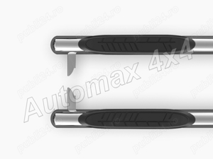 Praguri laterale, din teava inox pentru Renault Koleos - imagine 5