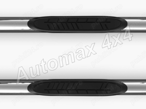 Praguri laterale, din teava inox pentru Renault Koleos - imagine 6