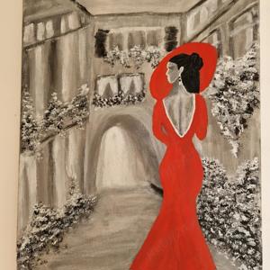 Picturi în acrilic pe panza, diverse dimensiuni