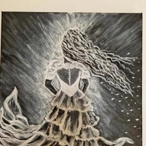 Picturi pe panza in acrilic, diverse dimensiuni 