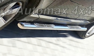 Praguri laterale, rezistente de 70 mm din inox BMW X3 E83 '03-'10