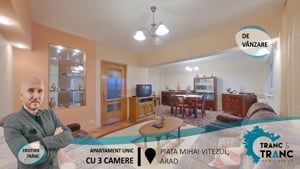 Apartament unic cu 4 camere vis-a-vis de Piata mica