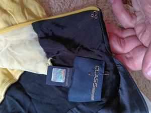 Yellow dress with multicoloured print Class Roberto Cavalli rochie zi  - imagine 4